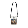 Crossbody Phone Case & Wallet Crossbody Bag — Return of the Constitution — White with Deep Navy Emblem