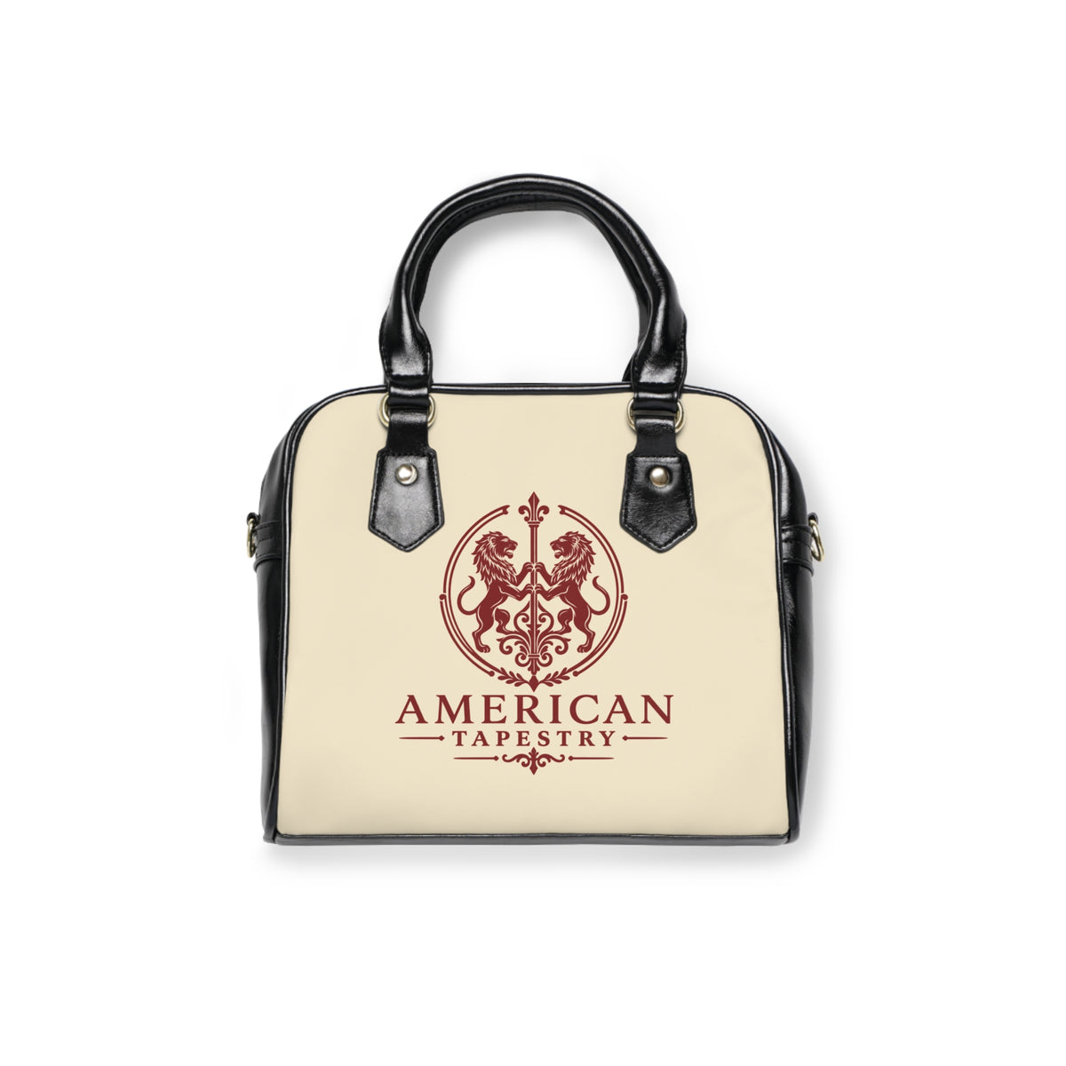 Satchel Bag — Return of the Constitution with Cream and a Back Crimson Emblem