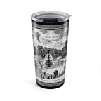 20 oz Steel Tumbler— Bethesda Fountain, Central Park, NYC — Archival Black