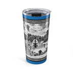 20 oz Steel Tumbler — Bethesda Fountain, Central Park, NYC — Archival Blue