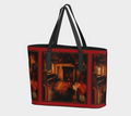 Tote — Interior Scene — Sunrise Ombré with Red