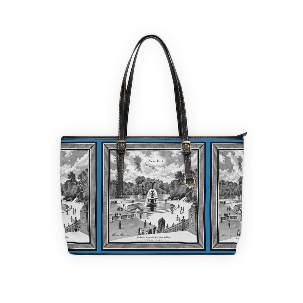 Tote — Bethesda Fountain, Central Park, NYC — Archival Blue