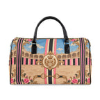 The Matador Collection-Barrel Bag-Pink and Black