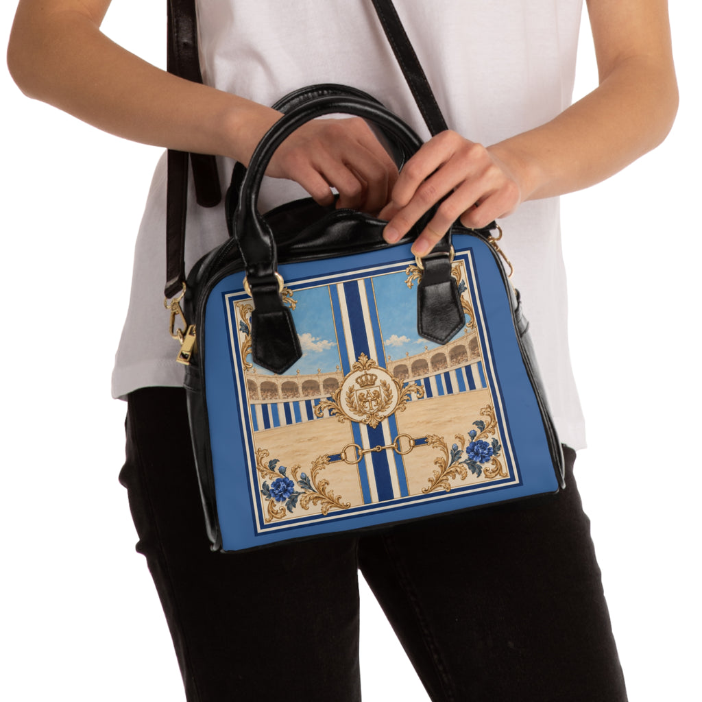The Matador Collection-Satchel-Blue Tones