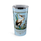 Art Nouveau 20 oz Steel Tumbler — The Heron Collection