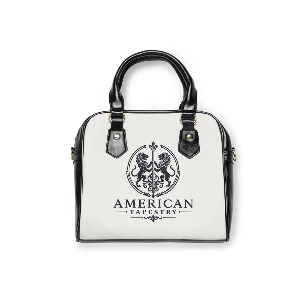 Satchel Bag — Return of the Constitution with White and a Back Deep Navy Emblem