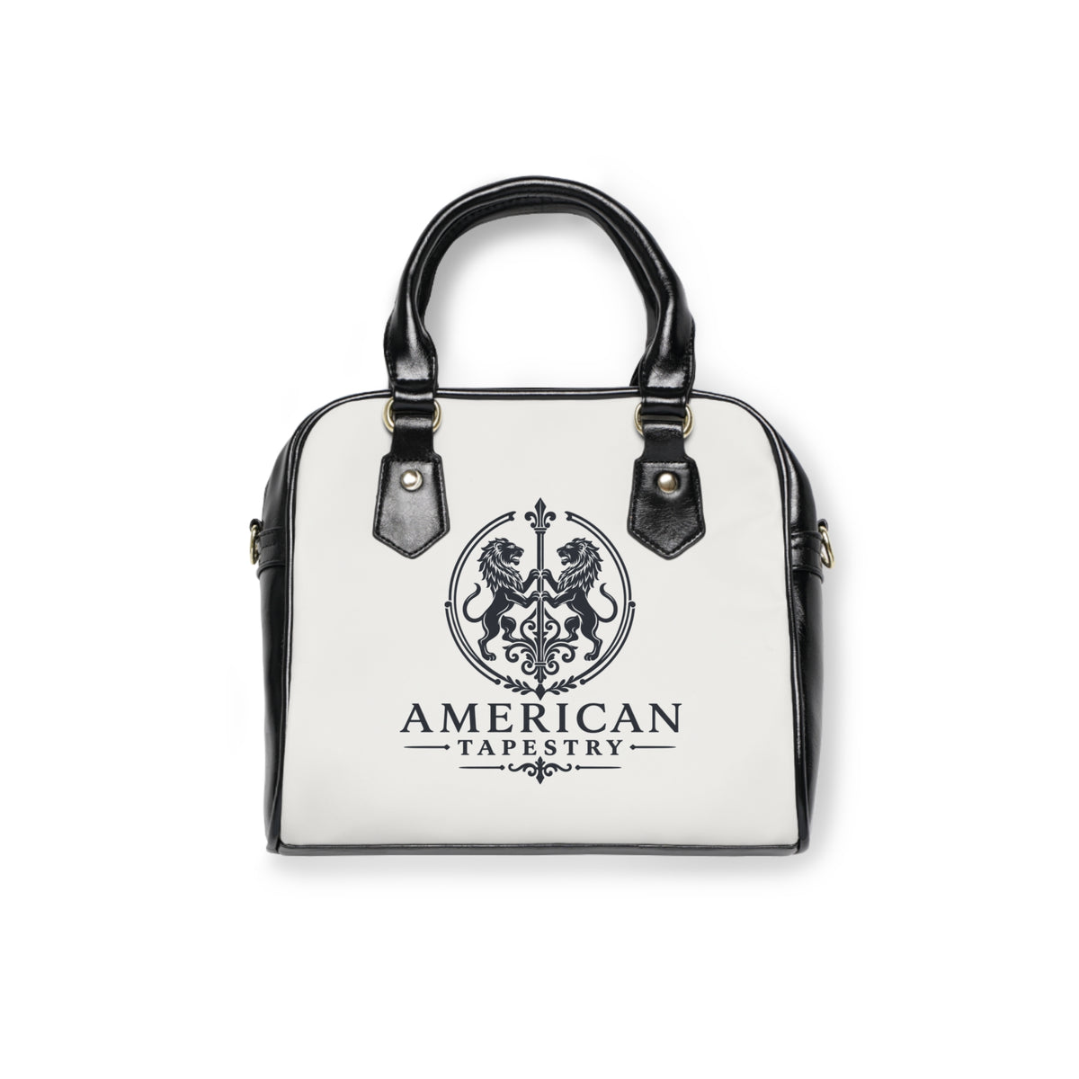 Satchel Bag — Return of the Constitution with White and a Back Deep Navy Emblem