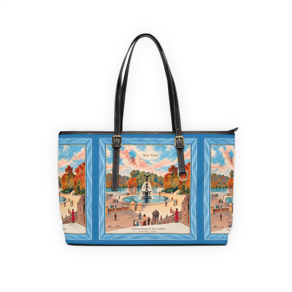 Tote — Bethesda Fountain, Central Park, NYC — Blue