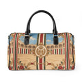 The Matador Collection-Barrel Bag-Brick Red and Olive