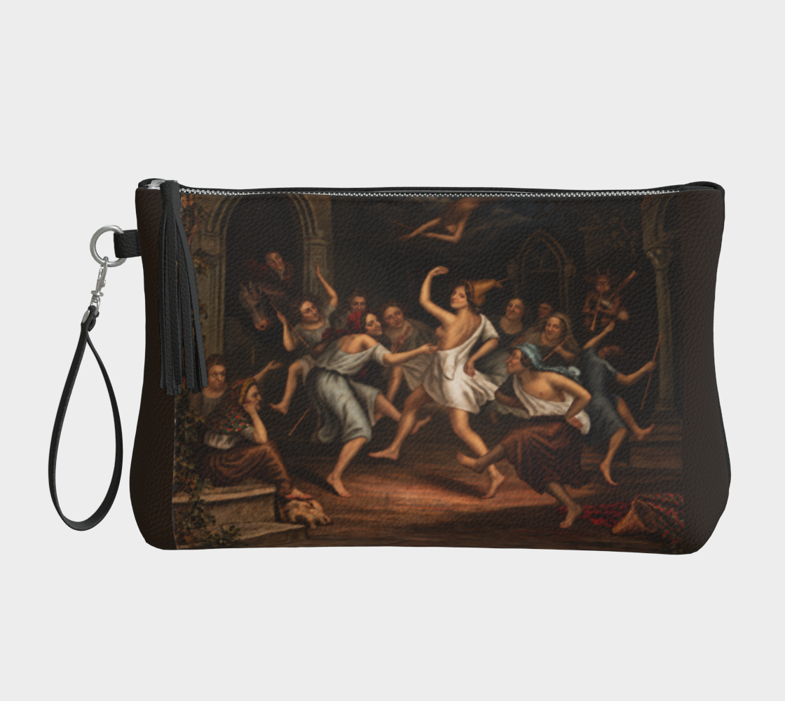 Large Wristlet Bag — The Witches’ Dance