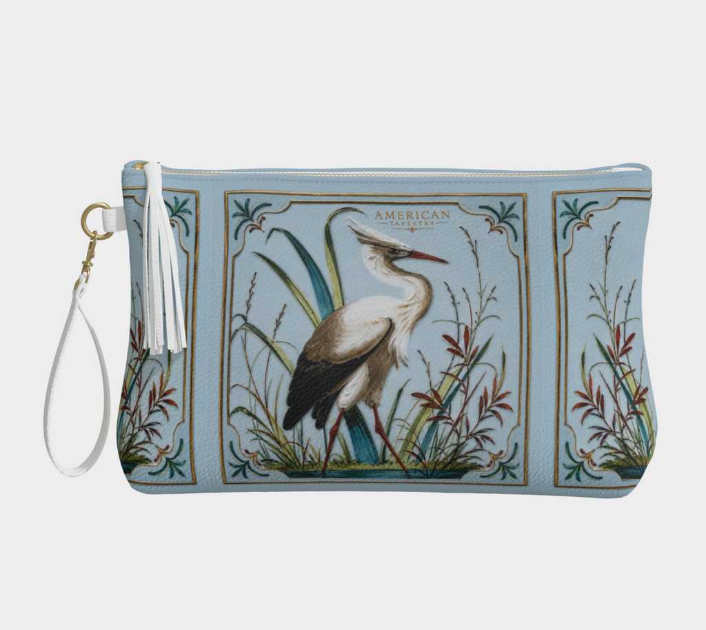 Art Nouveau Large Wristlet Bag — The Heron Collection