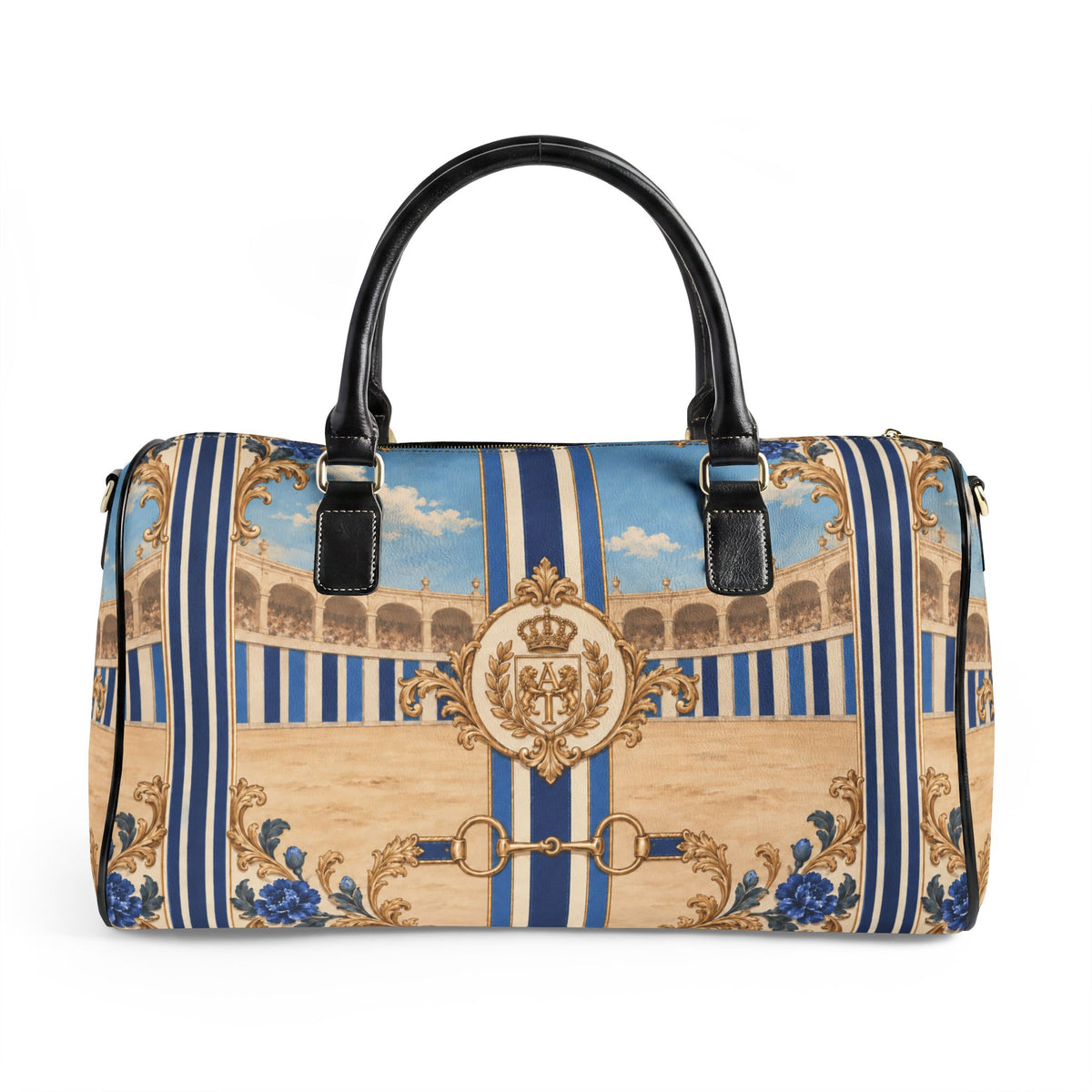 The Matador Collection-Barrel Bag-Blue Tones