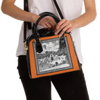 Satchel Bag  — Bethesda Fountain, Central Park, NYC — Archival Orange