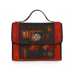 Waterproof Top Handle Bag — Interior Scene — Sunrise Ombré