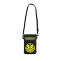 Crossbody Phone Case & Wallet — Rainbow Lions — Inspired by Louis C. Tiffany (1848–1933) — Yellow