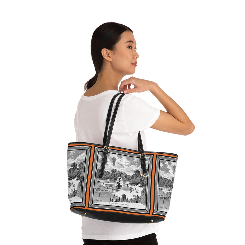 Tote — Bethesda Fountain, Central Park, NYC — Archival Orange