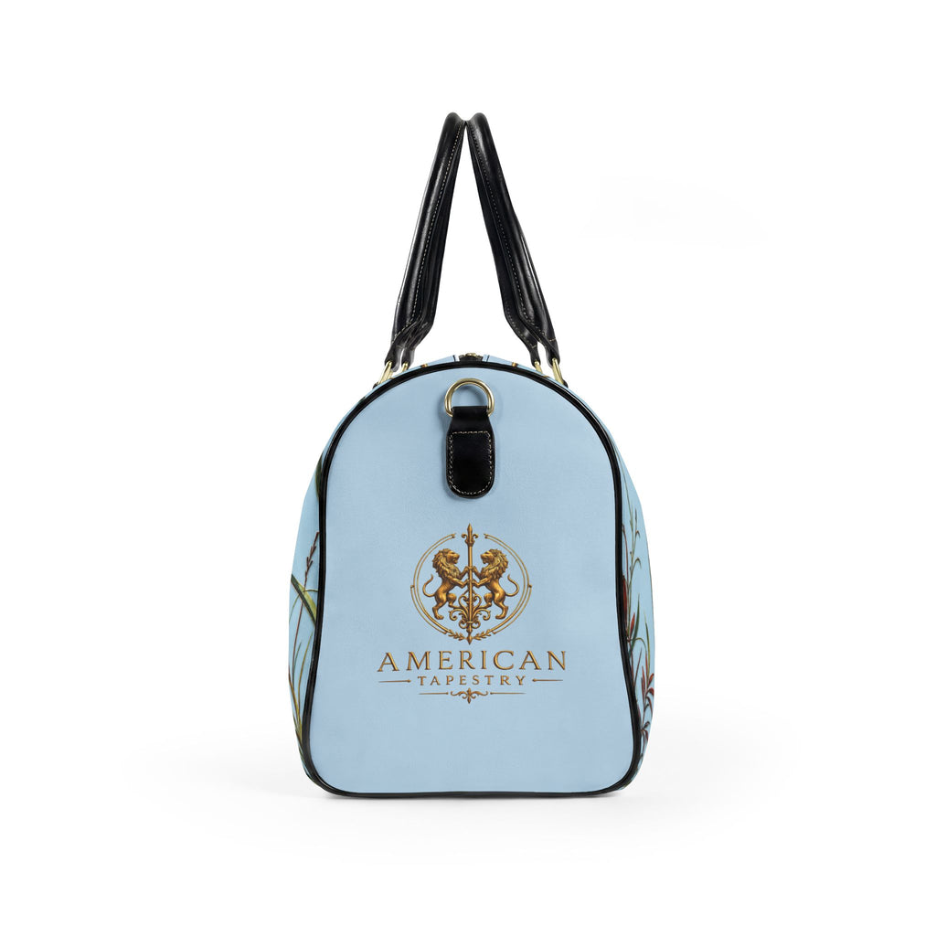 Art Nouveau Barrel Bag — The Heron Collection — 8" × 19"