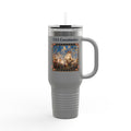40 oz Insulated Travel Mug — USS Constitution — Multiple Colors in Black Text