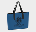 Tote — Return of the Constitution with Sky Blue and Back Emblem in Deep Navy