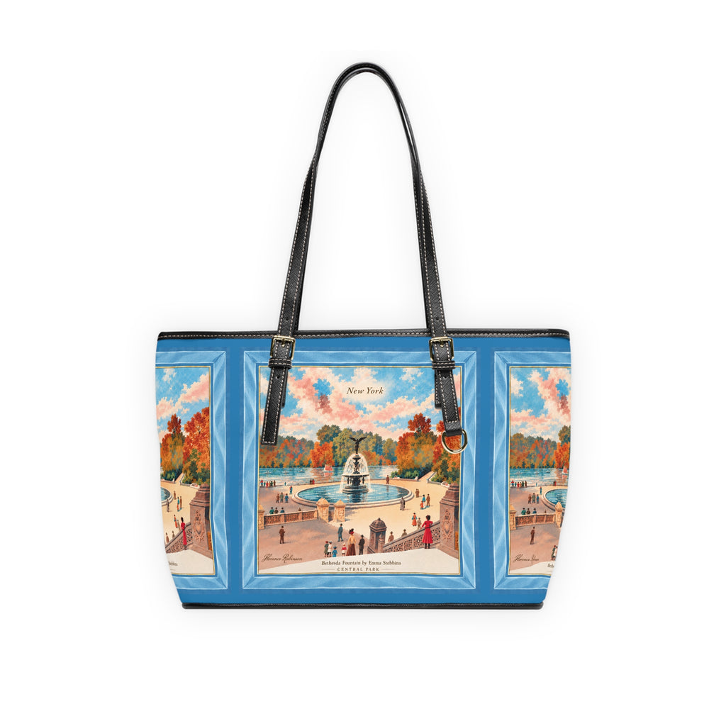 Tote — Bethesda Fountain, Central Park, NYC — Blue