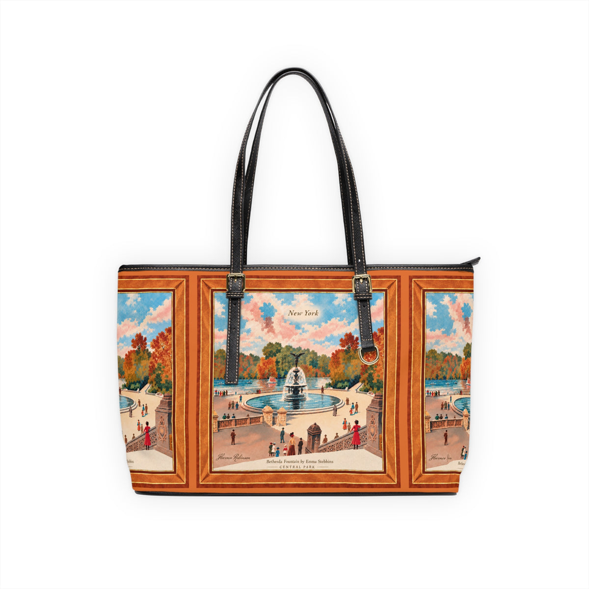 Tote — Bethesda Fountain, Central Park, NYC — Orange