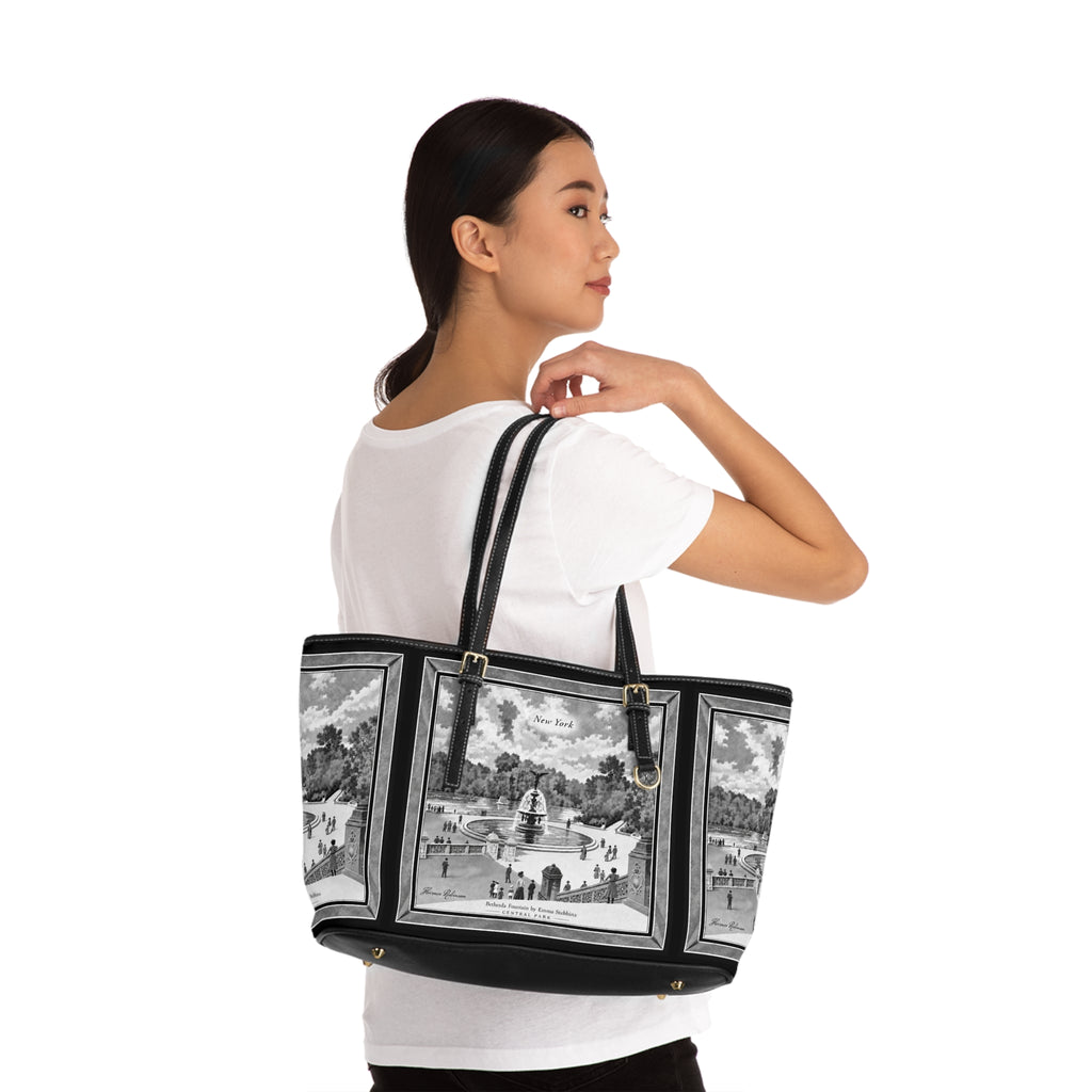 Tote — Bethesda Fountain, Central Park, NYC — Archival Black