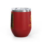 12oz Wine Tumbler — Witches' Dance in Black or Red
