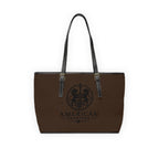 The Matador Collection-Tote-Red Cameo Bull with Brown