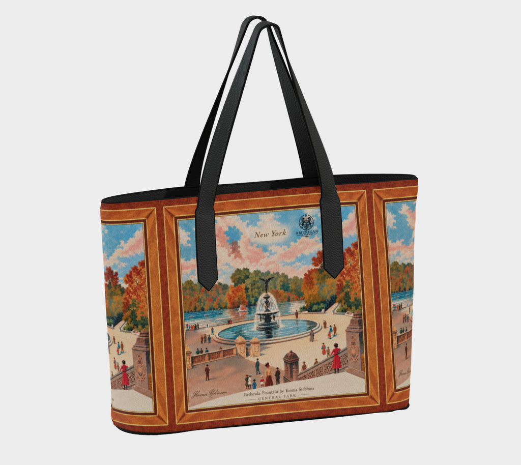 NY Bag in Orange and Red