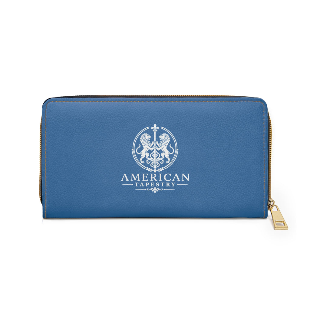 Zip Wallet — USS Constitution — Sky Blue