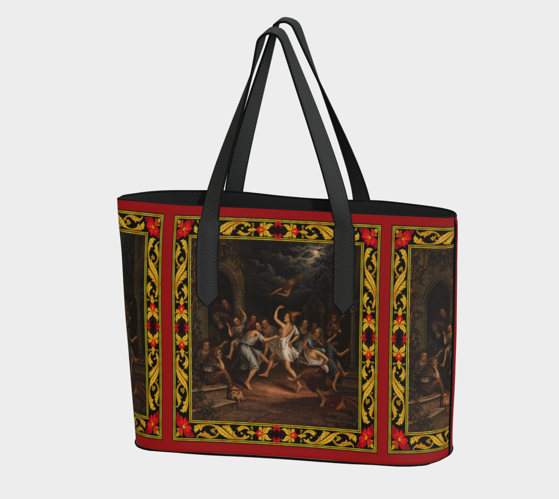 Tote — The Witches’ Dance —with Red Border