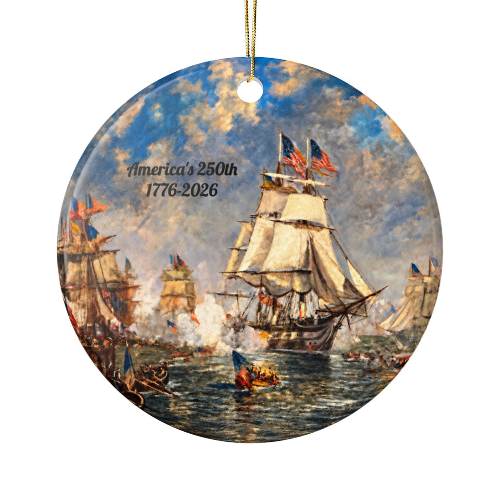 Ornament  — USS Constitution Celebrating America's 250th Anniversary
