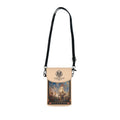 Crossbody Phone Case & Wallet Crossbody Bag — Return of the Constitution — Cream with Navy Emblem