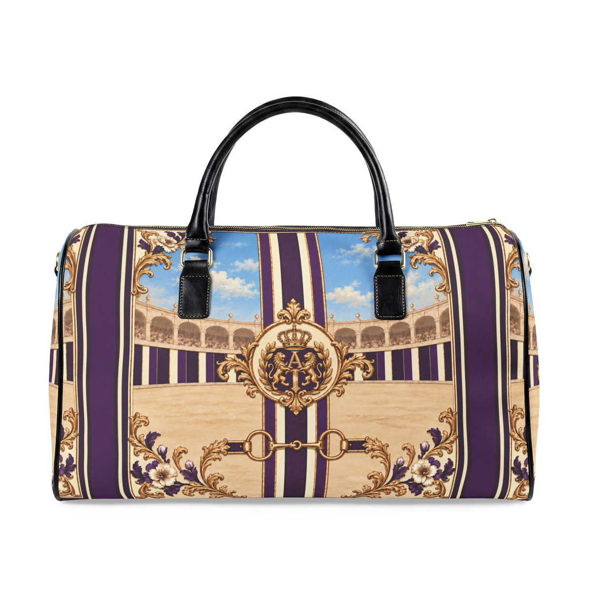The Matador Collection-Barrel Bag-Royal Purple