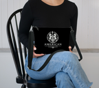 Crossbody Bag — Return of the Constitution with Black Strap, Black And White Emblem Back