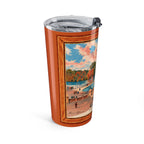 20 oz Steel Tumbler — Bethesda Fountain, Central Park, NYC — Orange