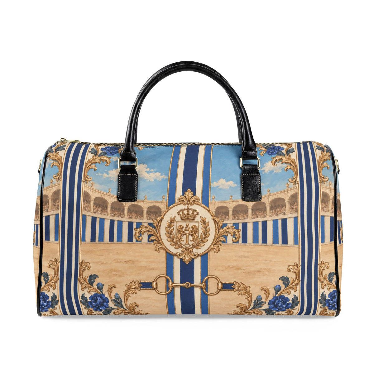 The Matador Collection-Barrel Bag-Blue Tones