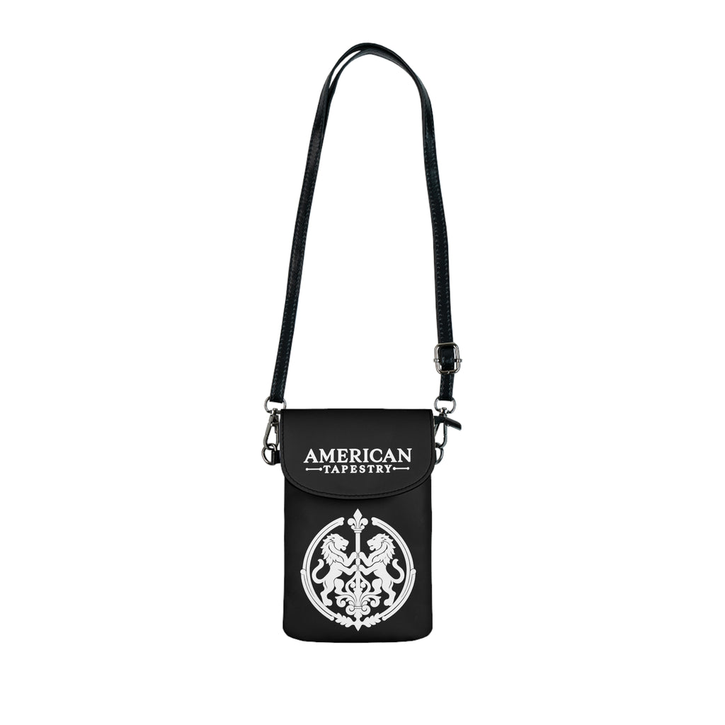 Crossbody American Tapestry Lion Emblem Phone Case & Wallet-White
