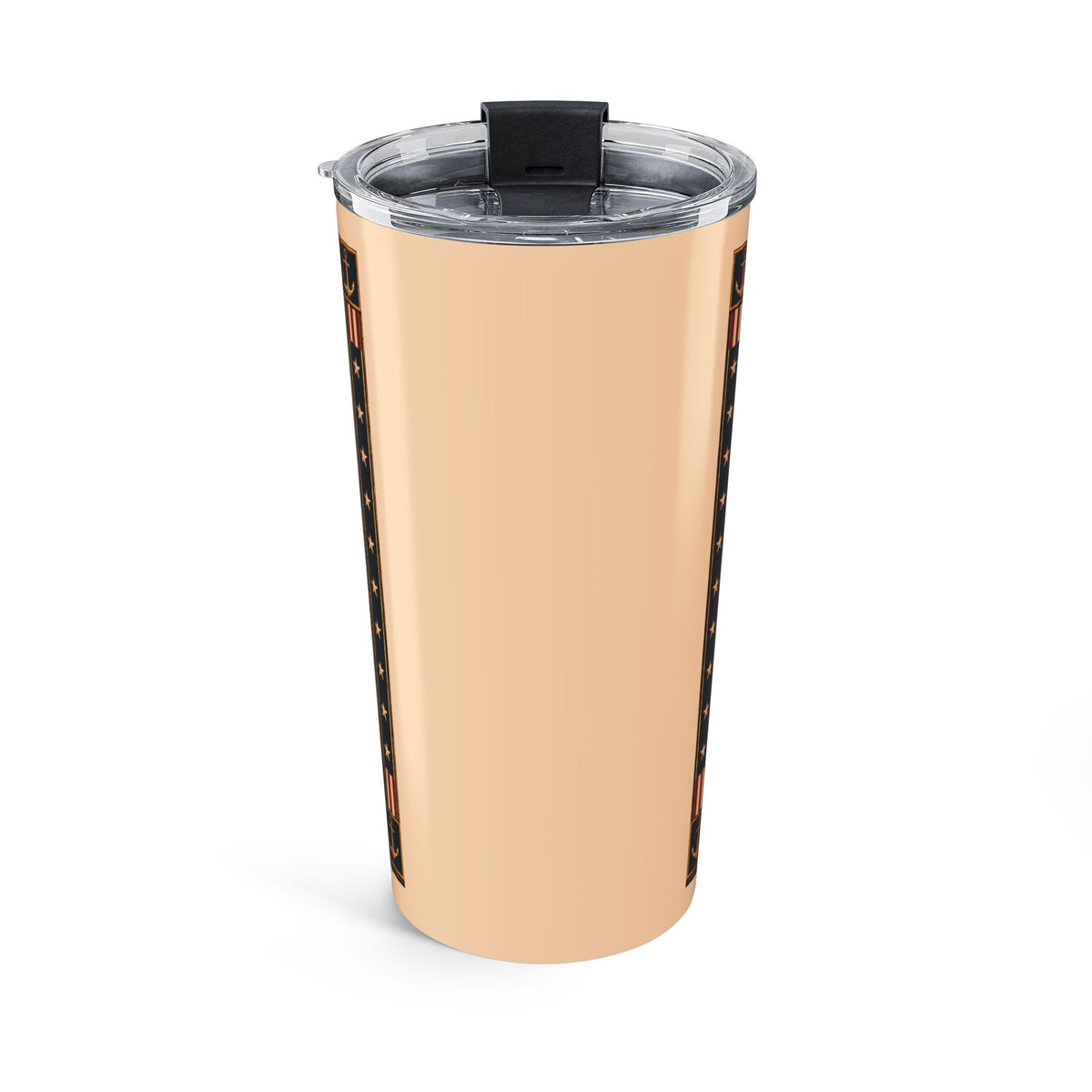 20 oz Tumbler — USS Constitution — Cream