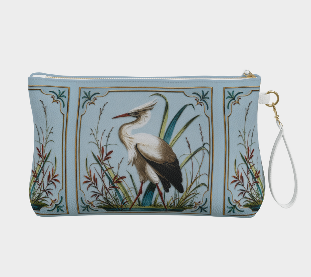 Art Nouveau Large Wristlet Bag — The Heron Collection