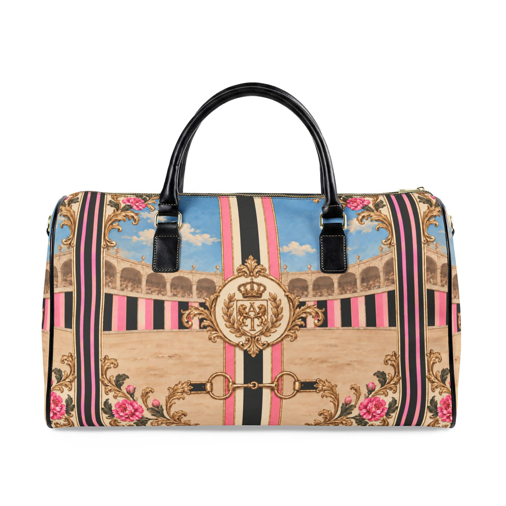 The Matador Collection-Barrel Bag-Pink and Black