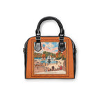 Satchel Bag — Bethesda Fountain, Central Park, NYC — Orange