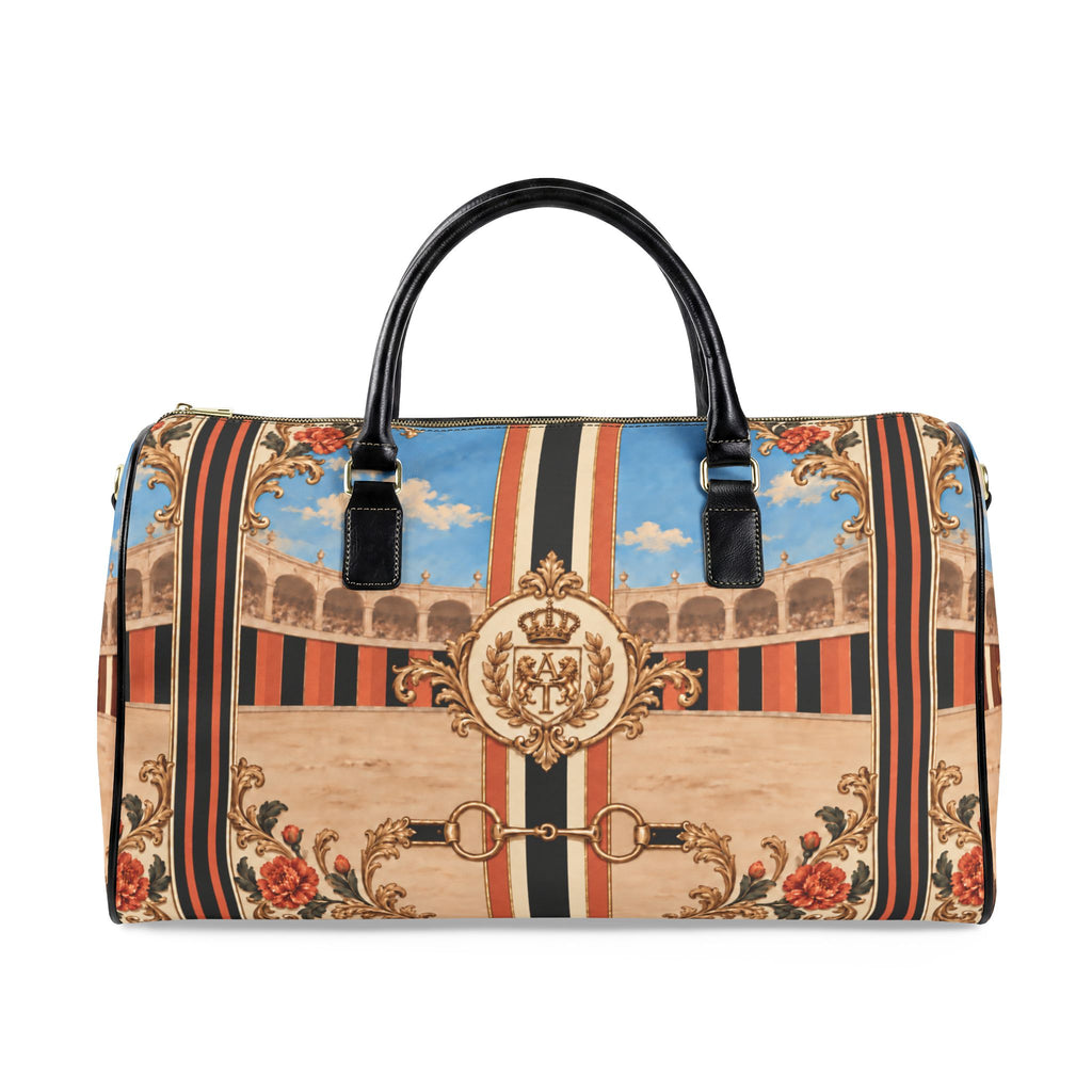 The Matador Collection: Barrell Bag-Orange and Black