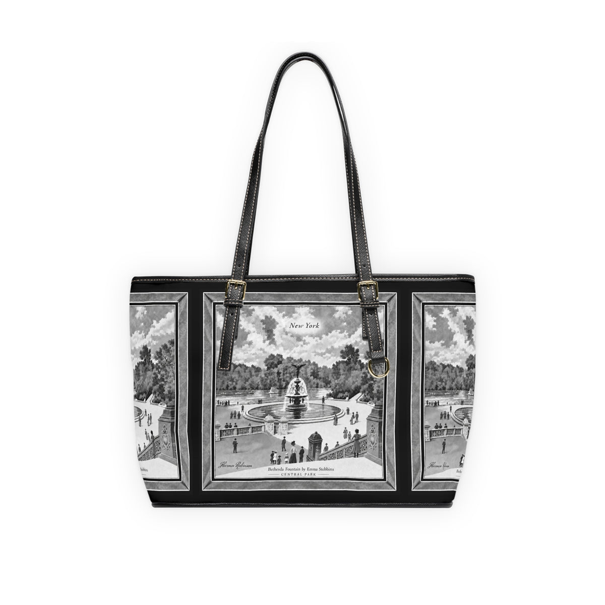 Tote — Bethesda Fountain, Central Park, NYC — Archival Black