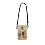 Crossbody Phone Case & Wallet — Interior Scene — Taupe
