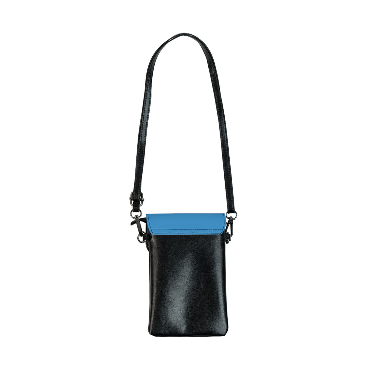 Crossbody Phone Case & Wallet Crossbody Bag — Return of the Constitution — Sky Blue with White Emblem