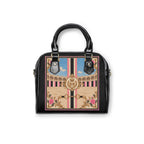 The Matador Collection-Satchel-Pink and Black