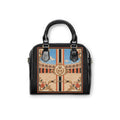 The Matador Collection-Satchel Bag-Orange and Black