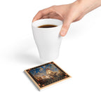 Coaster-USS Constitution – Cream Border