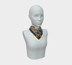100% Silk Scarf — Return of the Constitution — White Border